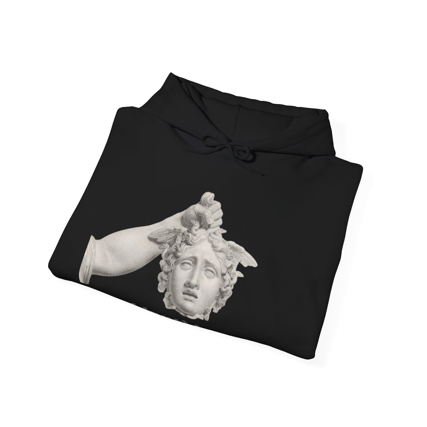 Hooded Sweatshirt - Perseus Triumphant by Domenico Marchetti