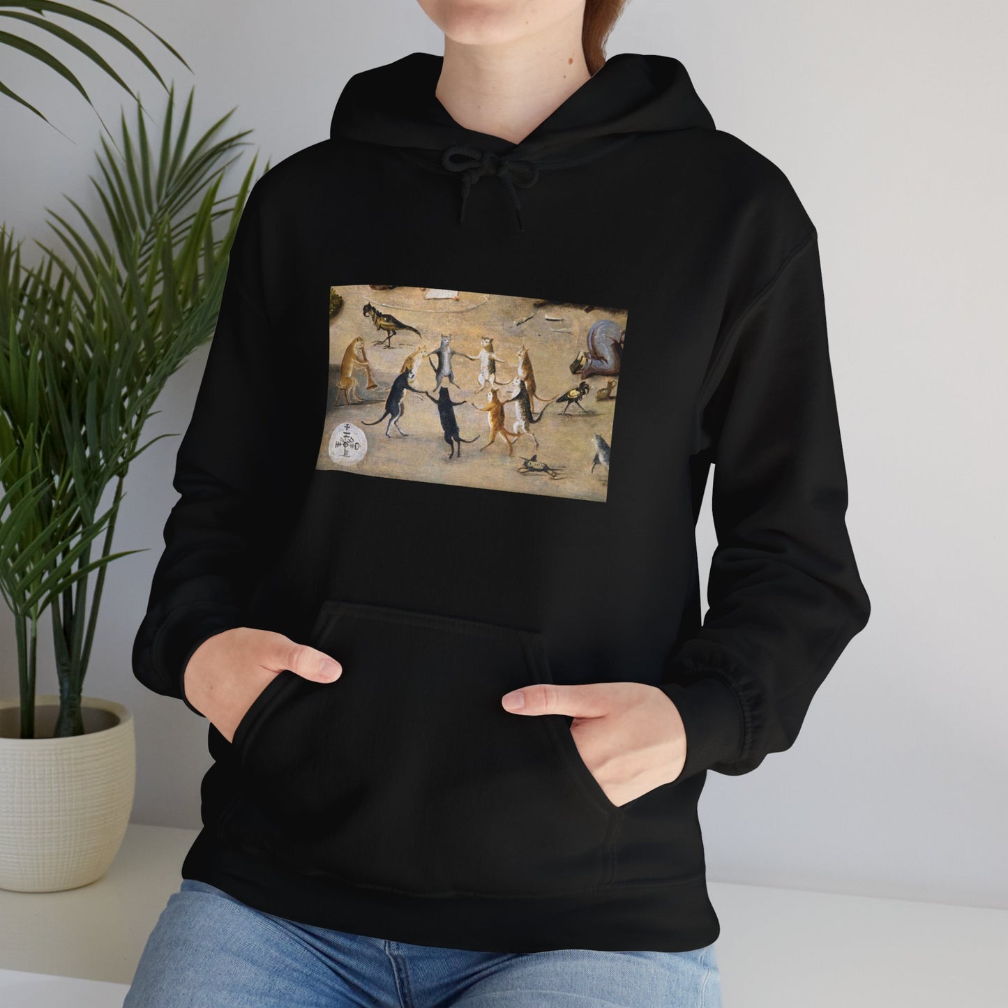 Hooded Sweatshirt- The Witches Cove (follower of Jan Mandijn) (Front+Back)