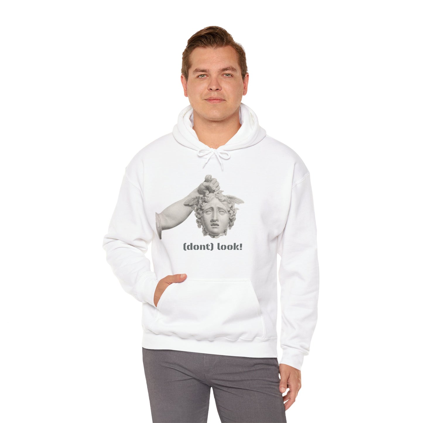 Hooded Sweatshirt - Perseus Triumphant by Domenico Marchetti