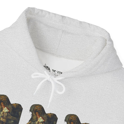 Hooded Sweatshirt - Saturn Devouring His Son by Francisco Goya (1819-23)