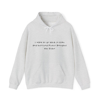 Hooded Sweatshirt- Dulle Griet by Pieter Brueghel the Elder (Front+Back)