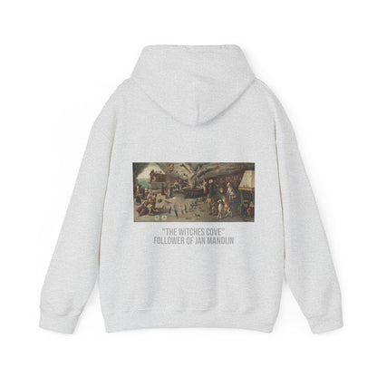 Hooded Sweatshirt- The Witches Cove (follower of Jan Mandijn) (Front+Back)