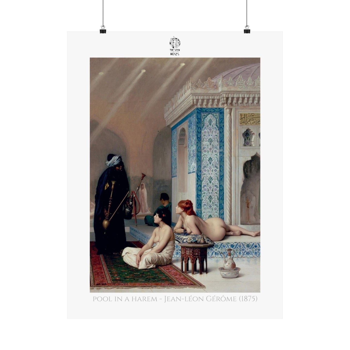 Pool in a Harem by Jean-Léon Gérôme (1875)