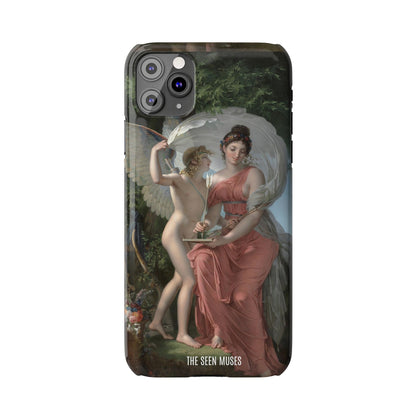 Erato, Muse of Lyrical Poetry by Charles Meynier (1800)