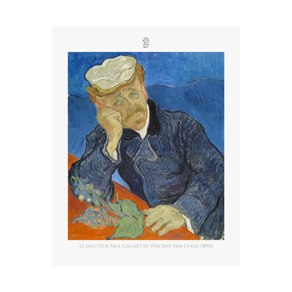 Le docteur Paul Gachet by Vincent Van Gogh (1890)