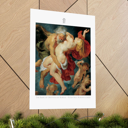 The Abduction of Orithyia by Boreas - Peter Paul Rubens (c.1620)