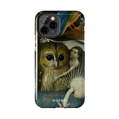 Owl detail by Hiernonymus Bosch
