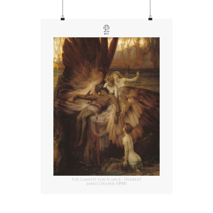 The Lament for Icarus - Herbert James Draper (1898)