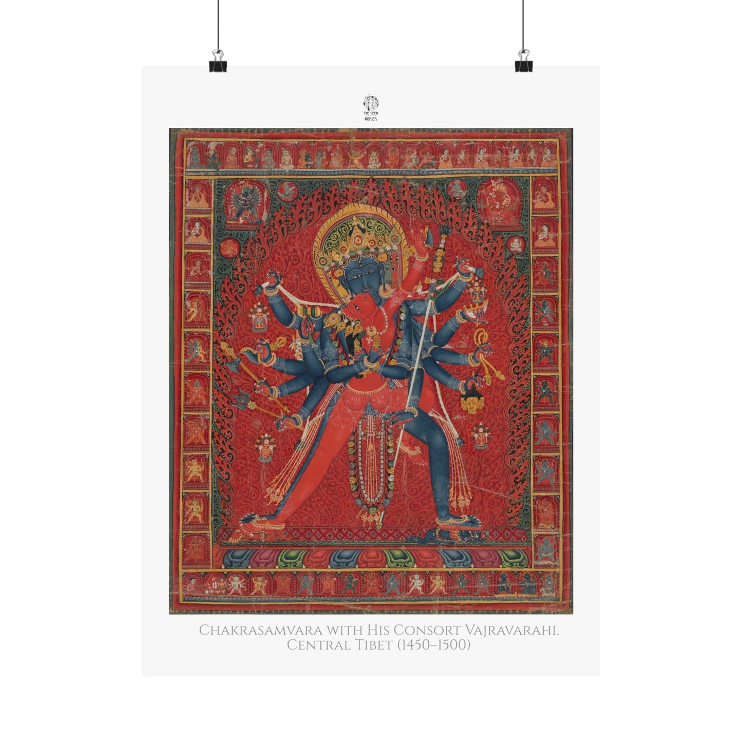 Chakrasamvara with His Consort Vajravarahi. Central Tibet (1450–1500)