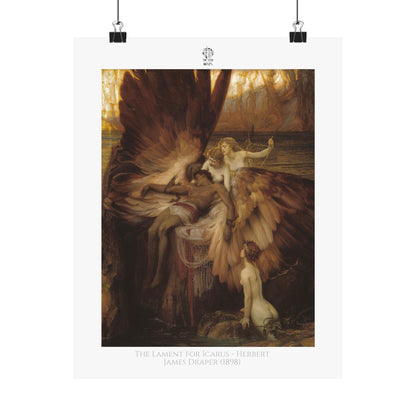 The Lament for Icarus - Herbert James Draper (1898)