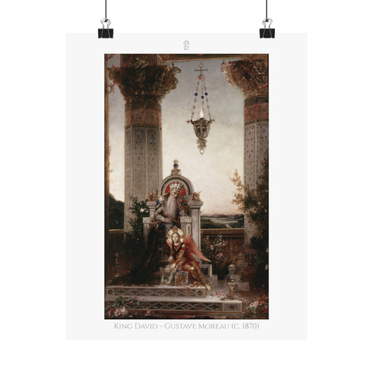 King David - Gustave Moreau (c. 1870)