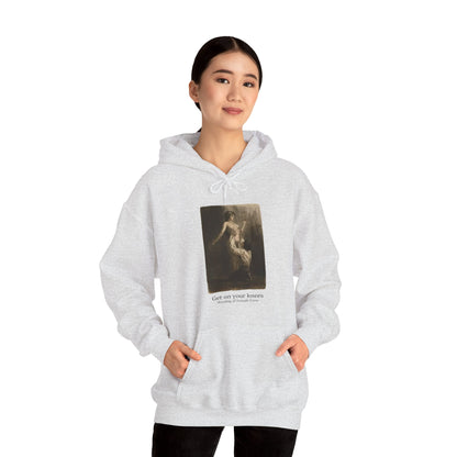 Hooded Sweatshirt- Worship of the Female Form by Almery Lobel Riche