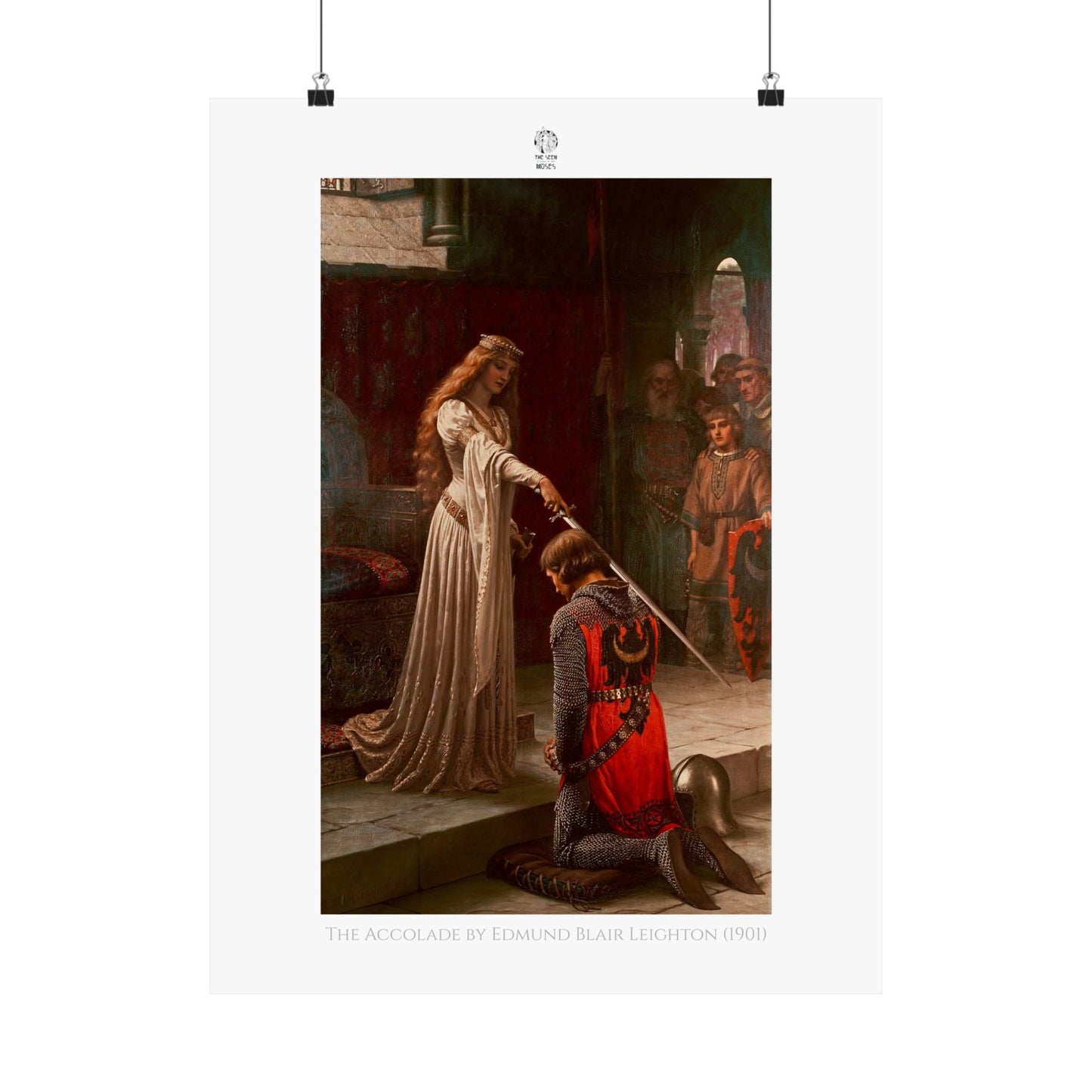 The Accolade by Edmund Blair Leighton (1901)