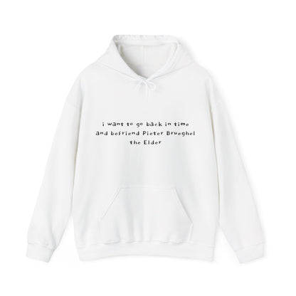 Hooded Sweatshirt- Dulle Griet by Pieter Brueghel the Elder (Front+Back)