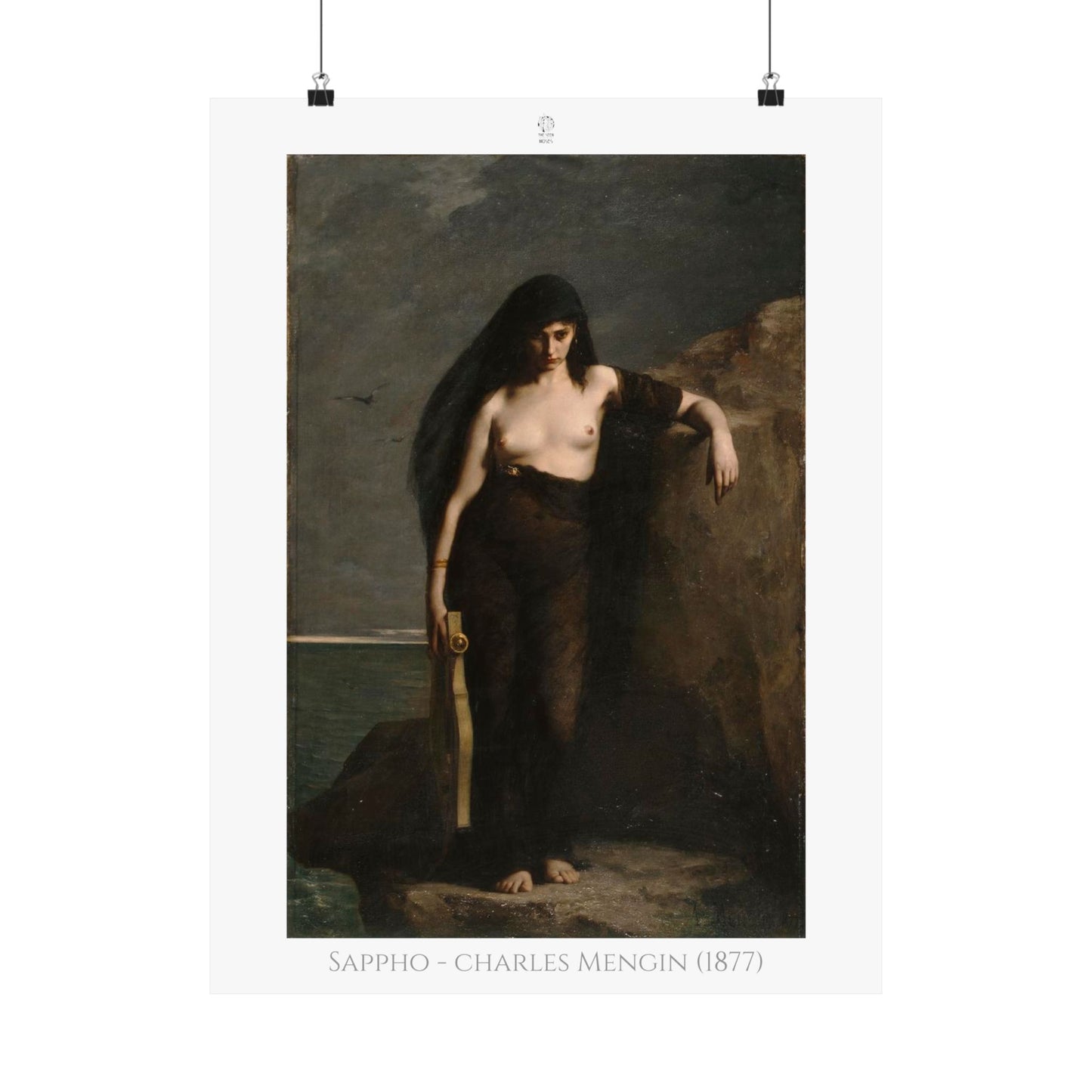 Sappho, by Charles Mengin (1877)