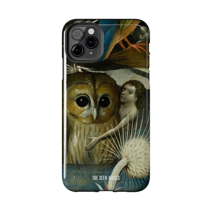 Owl detail by Hiernonymus Bosch