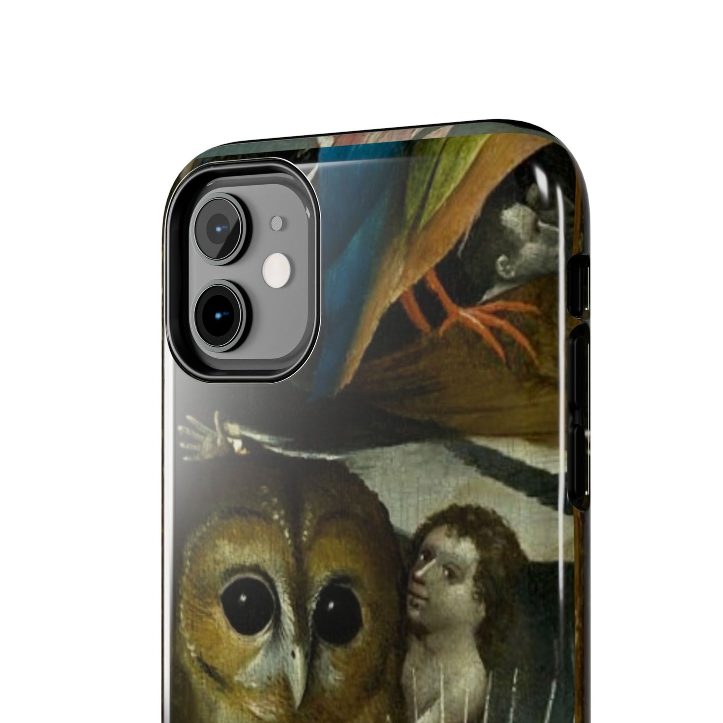 Owl detail by Hiernonymus Bosch