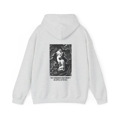 Hooded Sweatshirt- Adam and Eve in Paradise by Max Svabinsky (Front+Back)