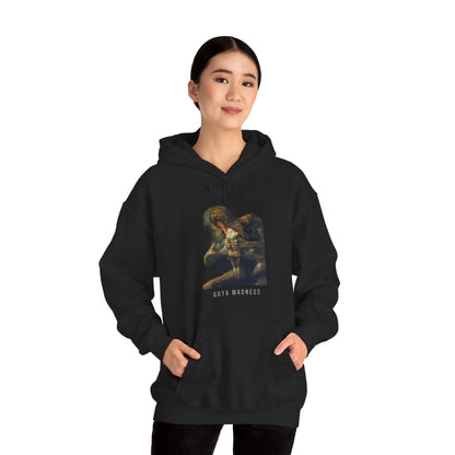 Hooded Sweatshirt - Saturn Devouring His Son by Francisco Goya (1819-23)