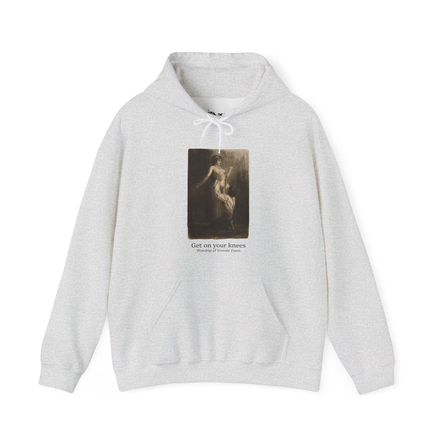 Hooded Sweatshirt- Worship of the Female Form by Almery Lobel Riche