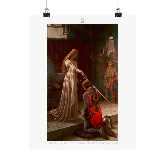 The Accolade by Edmund Blair Leighton (1901)