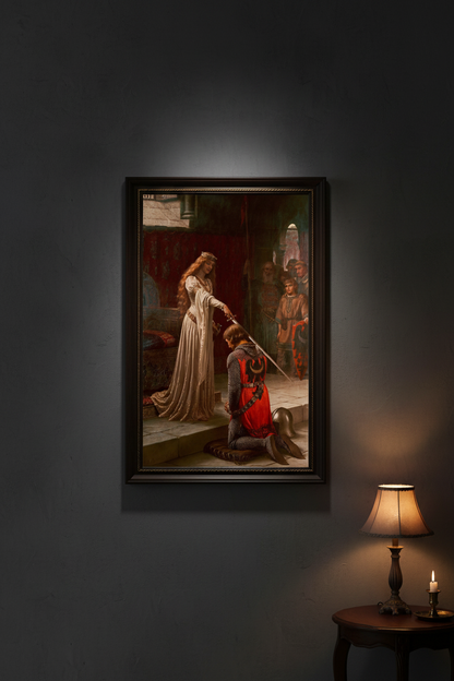 The Accolade by Edmund Blair Leighton (1901)