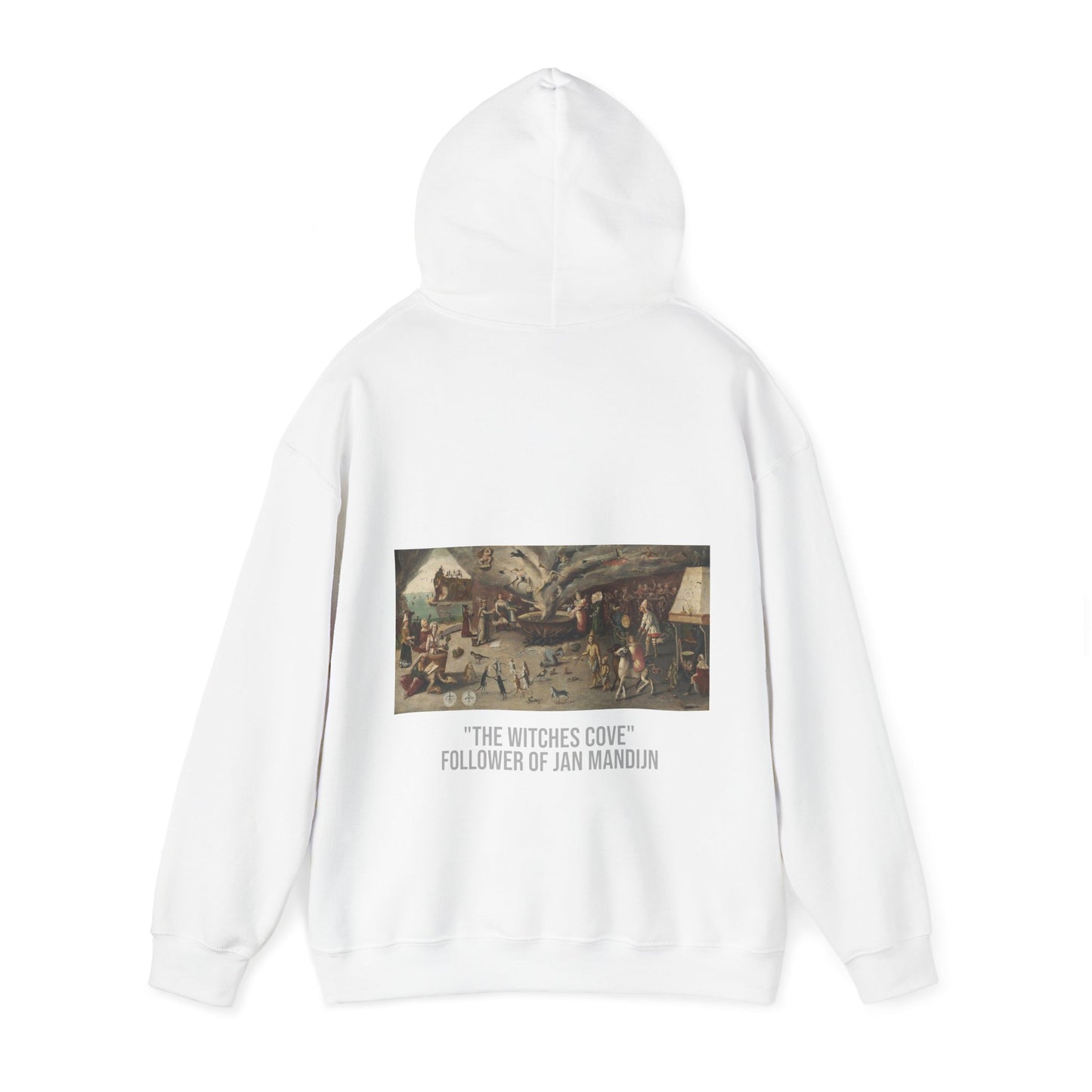 Hooded Sweatshirt- The Witches Cove (follower of Jan Mandijn) (Front+Back)