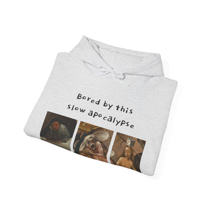 Hooded Sweatshirt- Garden of Earthly Delights (Hell panel) by Hieronymus Bosch (Front+Back)