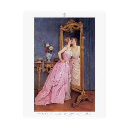 Vanity - Auguste Toulmouche (1889)