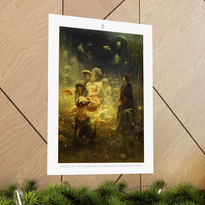 Sadko in the Underwater Kingdom by Ilya Repin (1876)