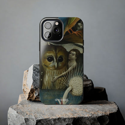 Owl detail by Hiernonymus Bosch