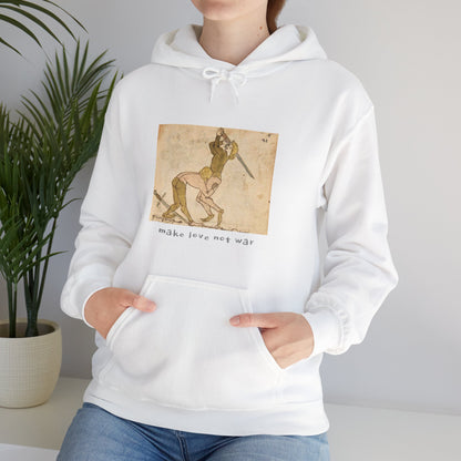 Hooded Sweatshirt- Codex Wallerstein Folio 21R (Front)