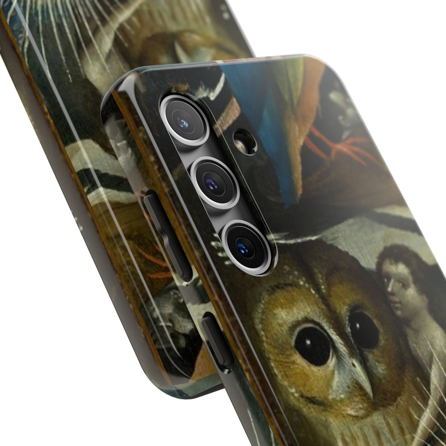 Owl detail by Hiernonymus Bosch