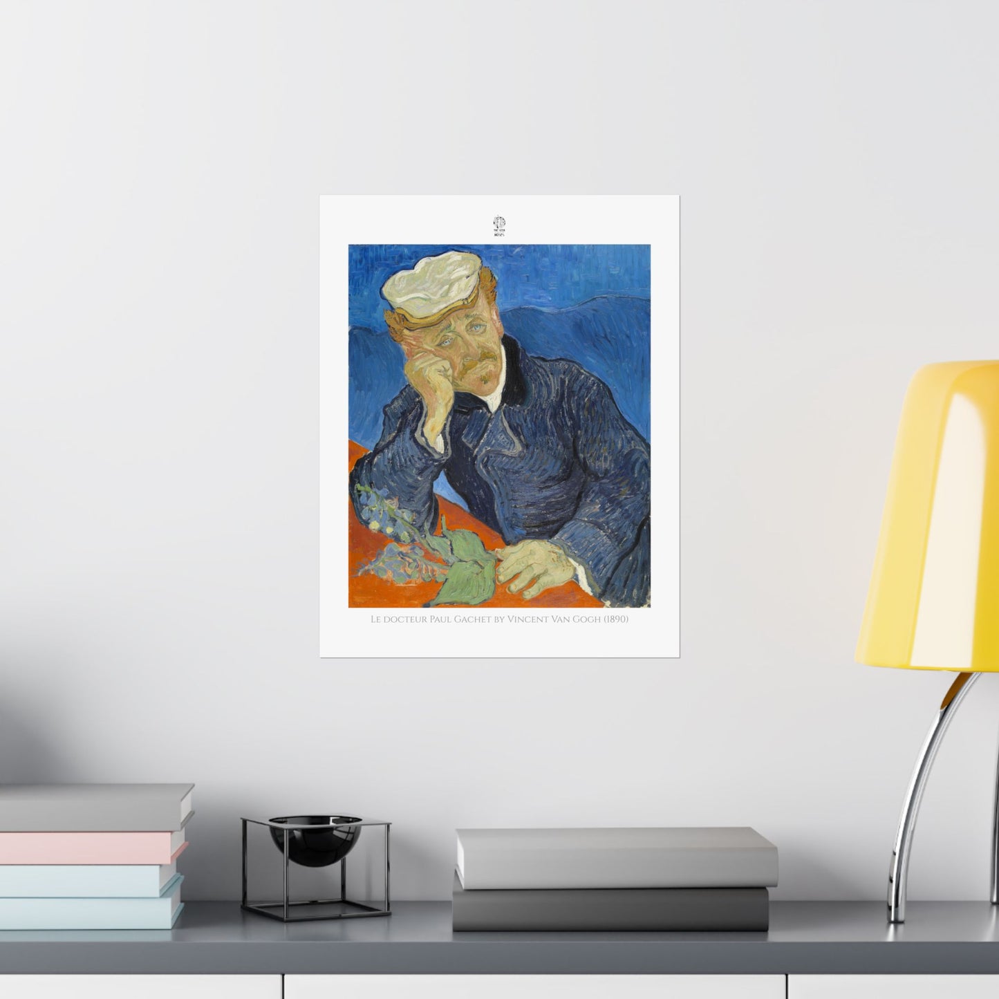 Le docteur Paul Gachet by Vincent Van Gogh (1890)