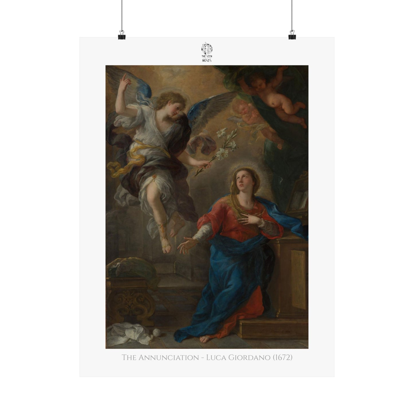 The Annunciation - Luca Giordano (1672)