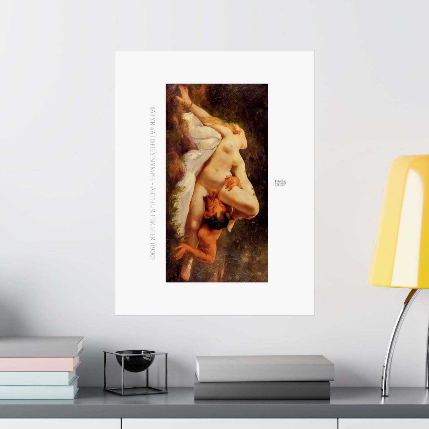 Satyr satisfies Nymph - Arthur Fischer (1900)