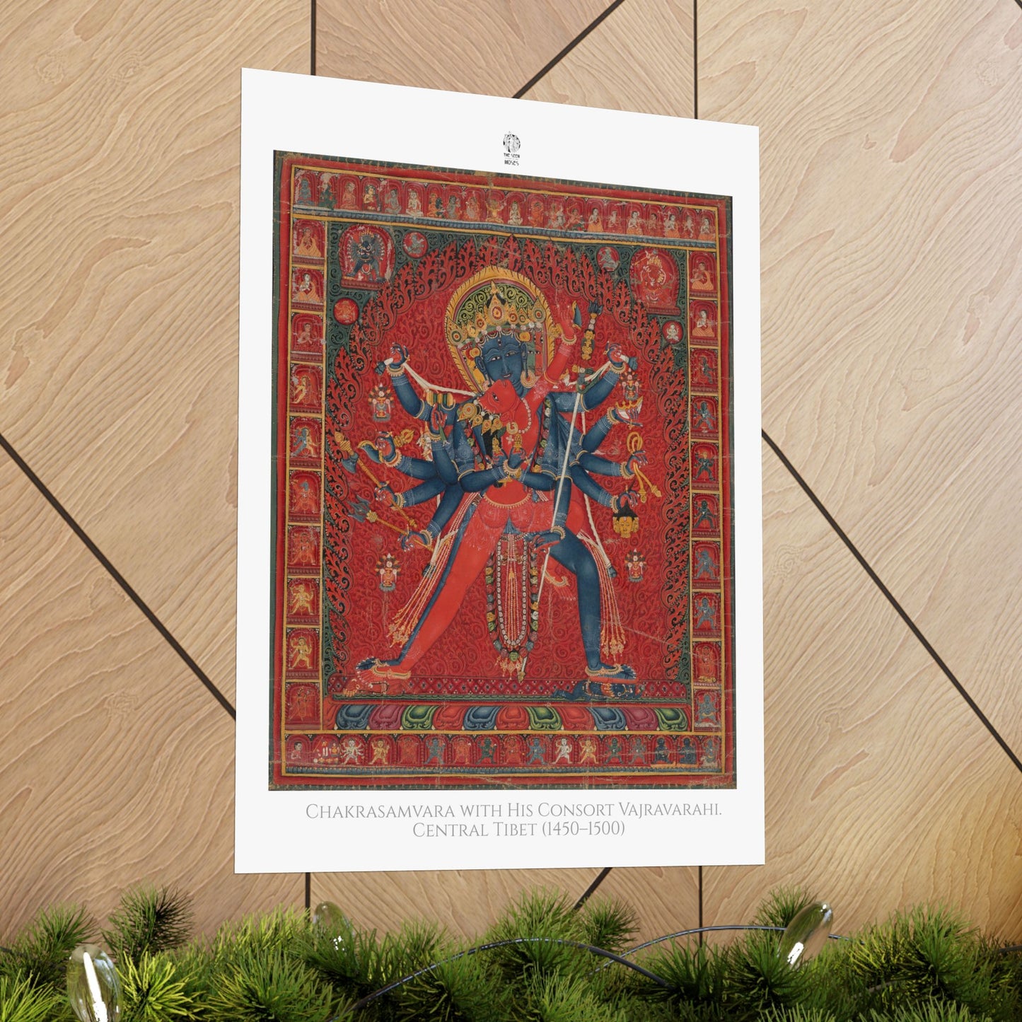 Chakrasamvara with His Consort Vajravarahi. Central Tibet (1450–1500)
