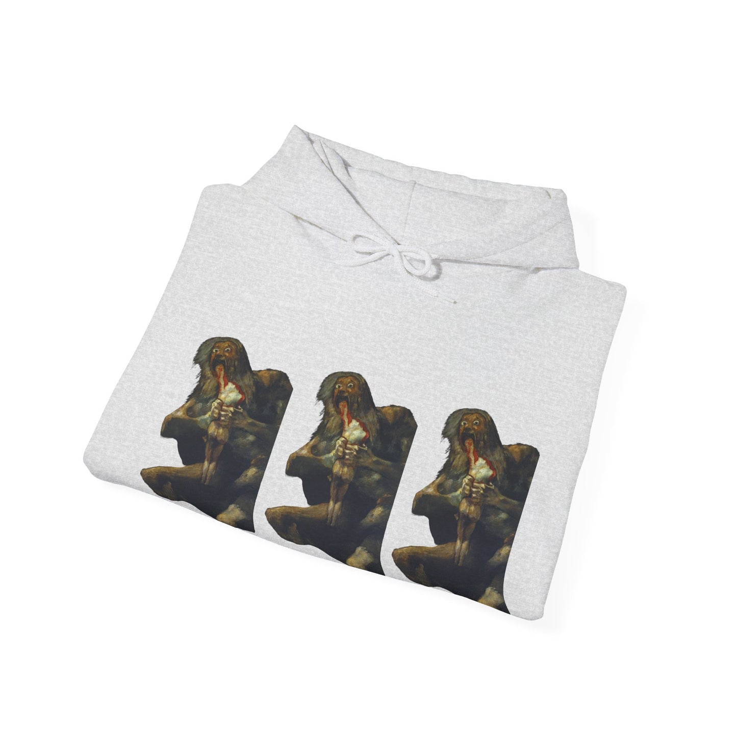 Hooded Sweatshirt - Saturn Devouring His Son by Francisco Goya (1819-23)