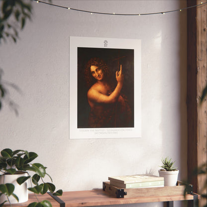 St John the Baptist - Leonardo da Vinci (between 1513-1516)