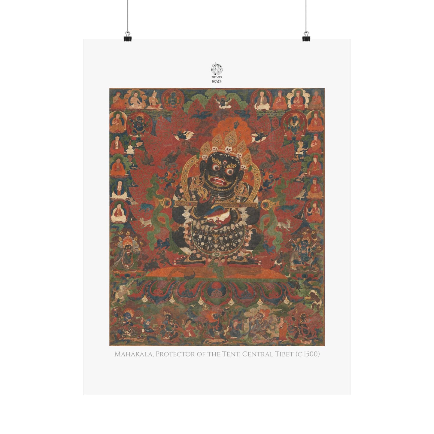 Mahakala, Protector of the Tent. Central Tibet (c.1500)