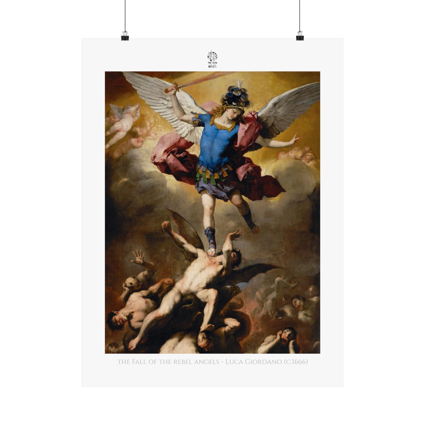 The Fall of the Rebel Angels - Luca Giordano (c.1666)