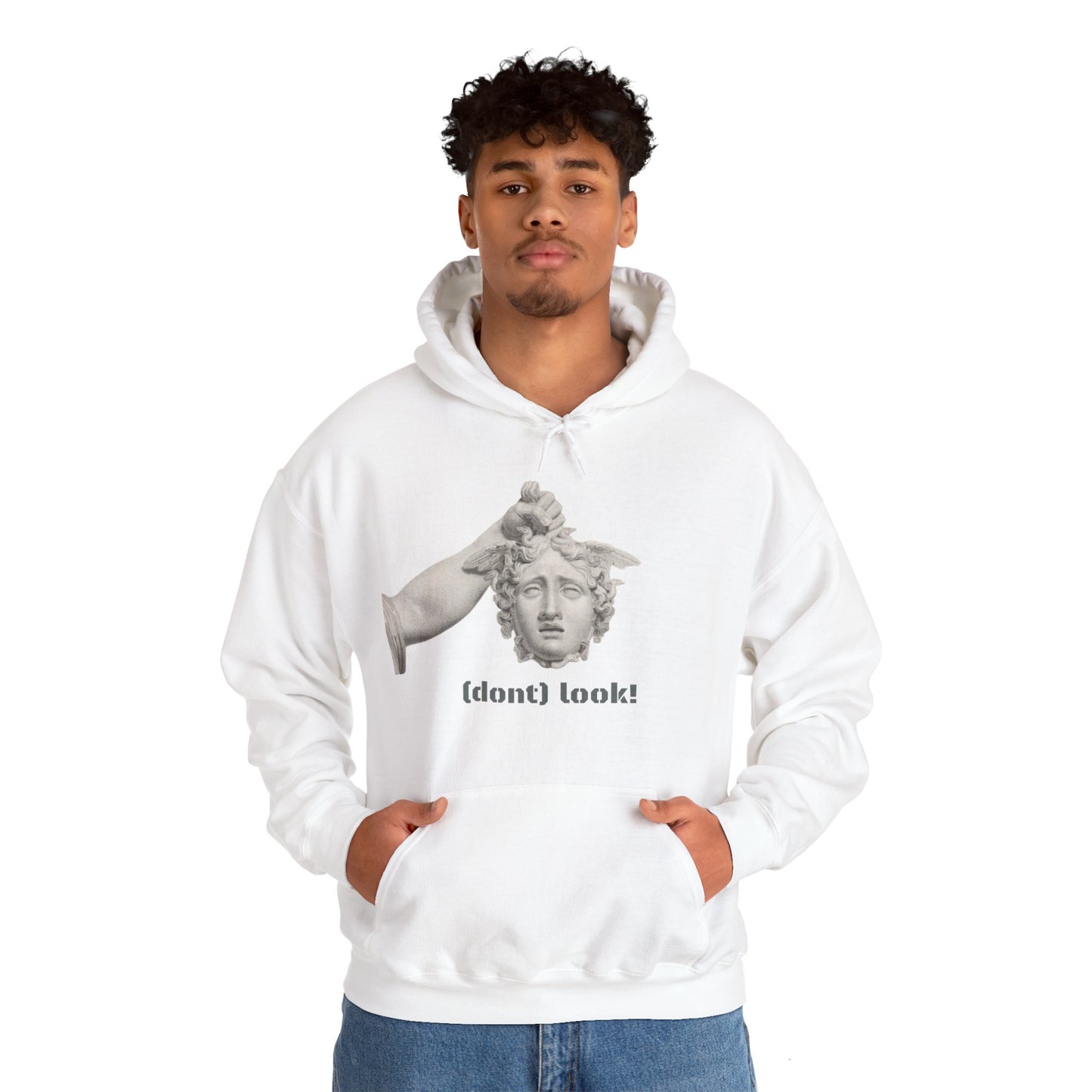 Hooded Sweatshirt - Perseus Triumphant by Domenico Marchetti