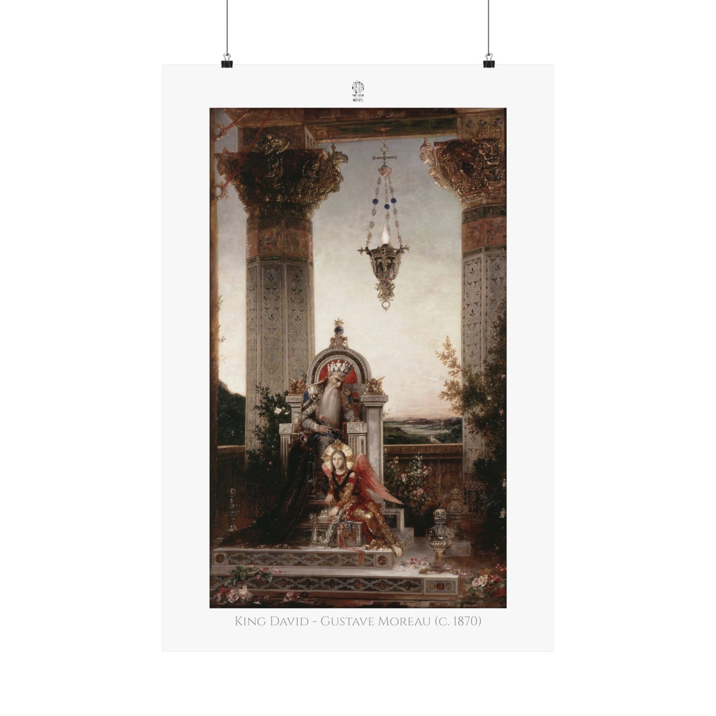 King David - Gustave Moreau (c. 1870)