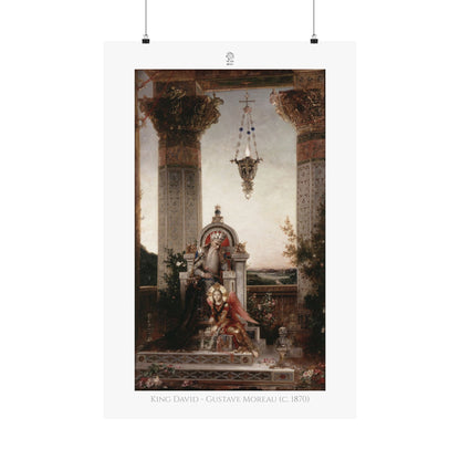King David - Gustave Moreau (c. 1870)