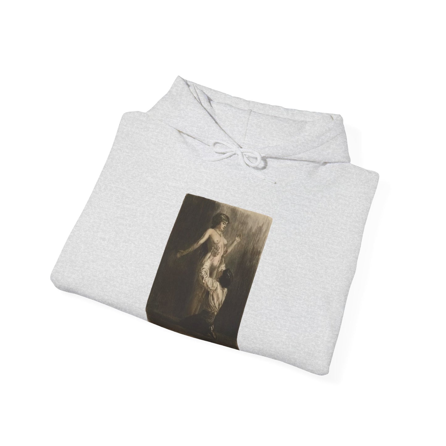 Hooded Sweatshirt- Worship of the Female Form by Almery Lobel Riche