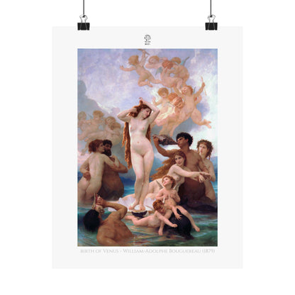 Birth of Venus - William-Adolphe Bouguereau (1879)