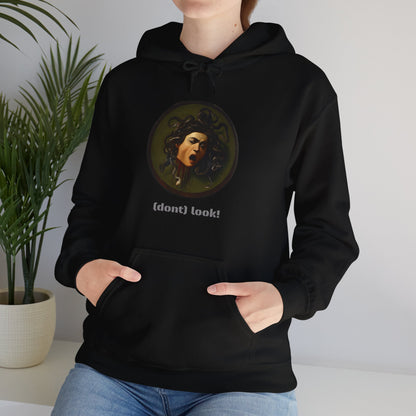 Hooded Sweatshirt- Medusa by Caravaggio (Front)