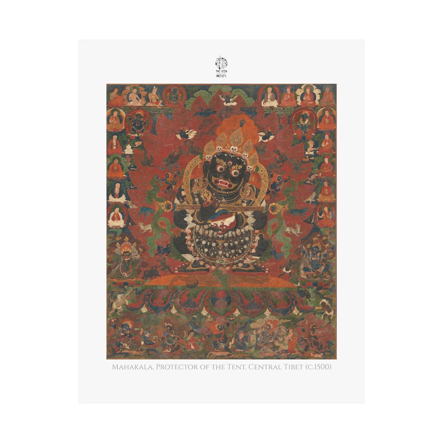 Mahakala, Protector of the Tent. Central Tibet (c.1500)