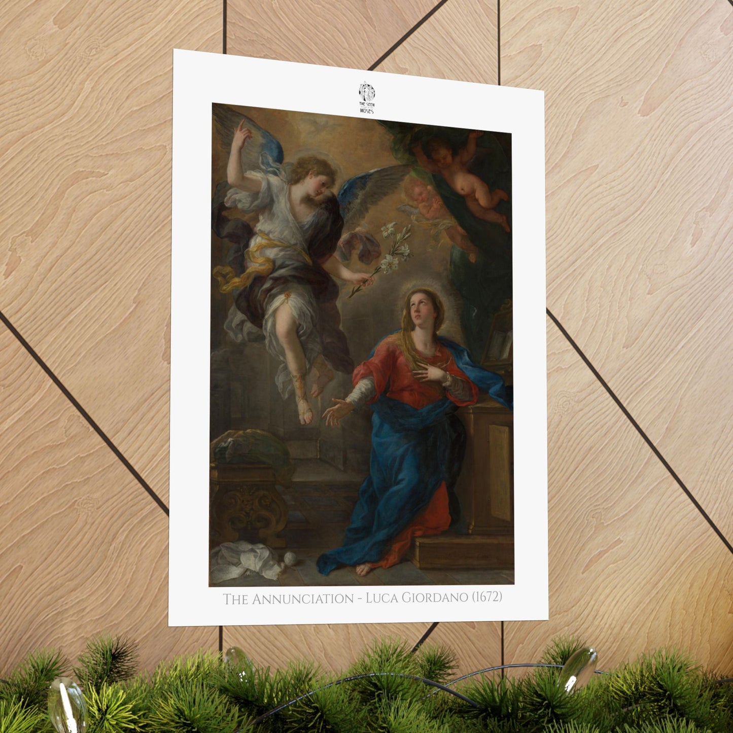 The Annunciation - Luca Giordano (1672)