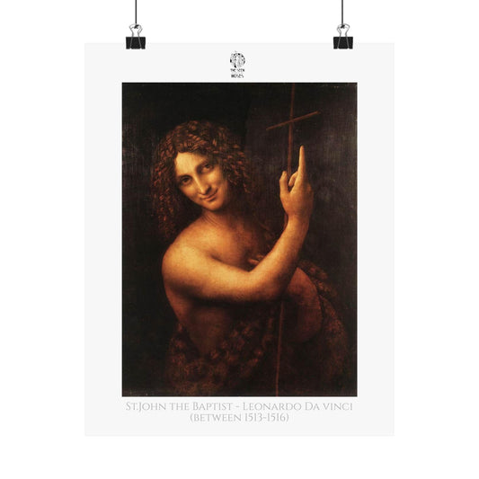St John the Baptist - Leonardo da Vinci (between 1513-1516)